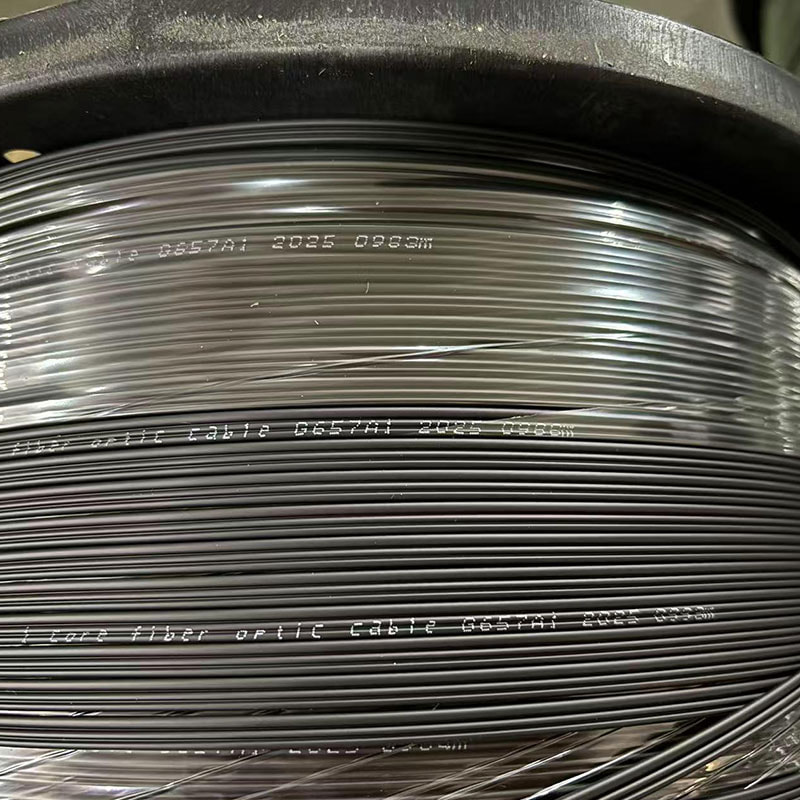 Cables in shipping container