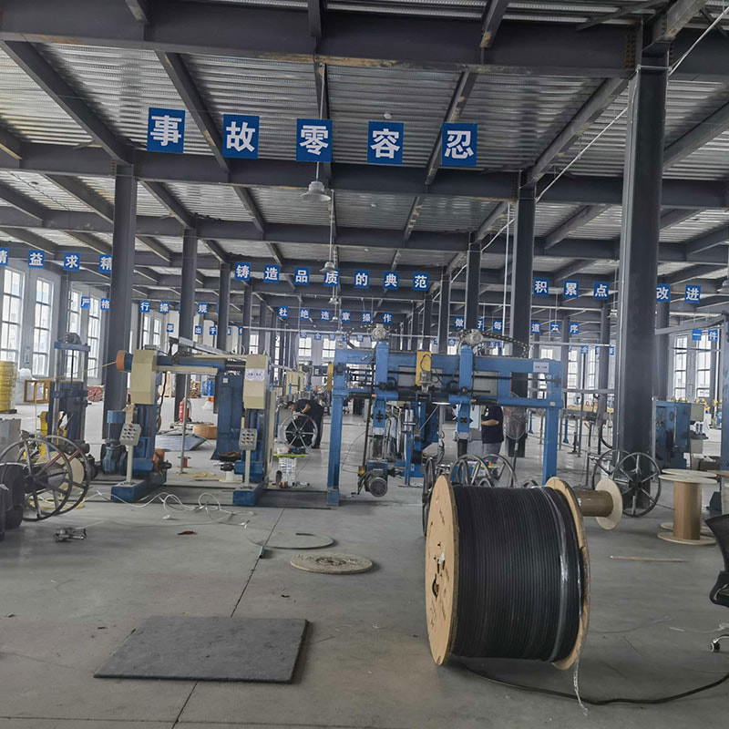 Metal cable reels stacked