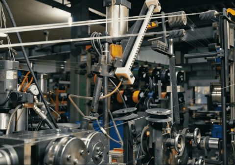 Fiber optic crossover frame