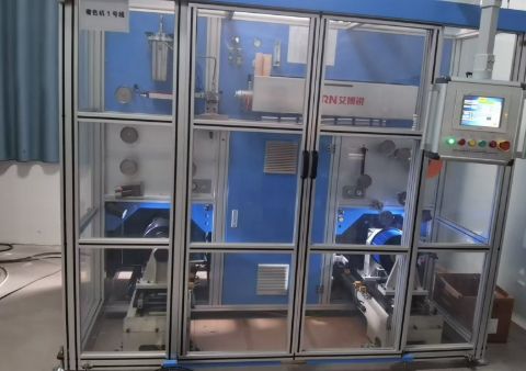 Color coating machine